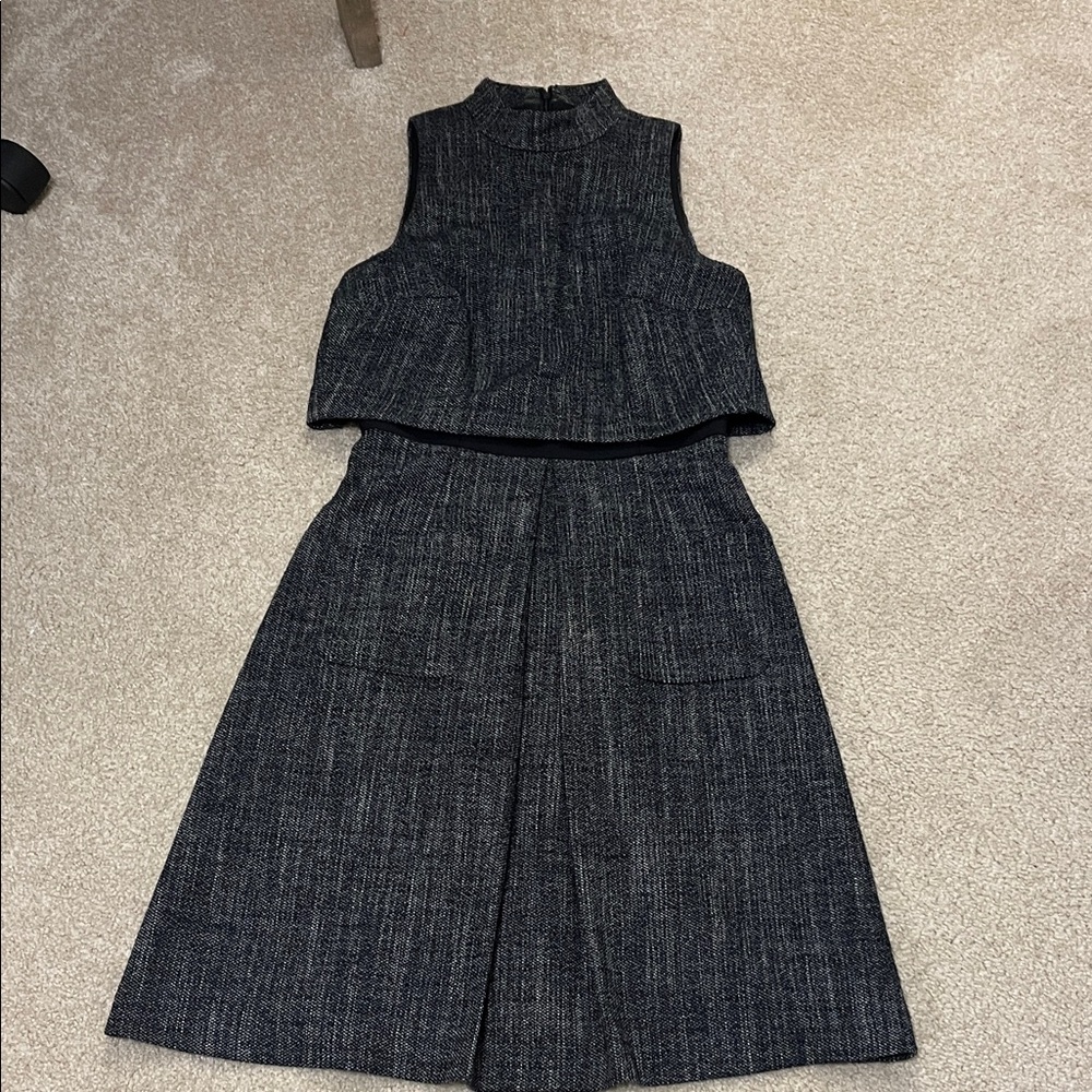 ANTONIO MELANI Charcoal Dress